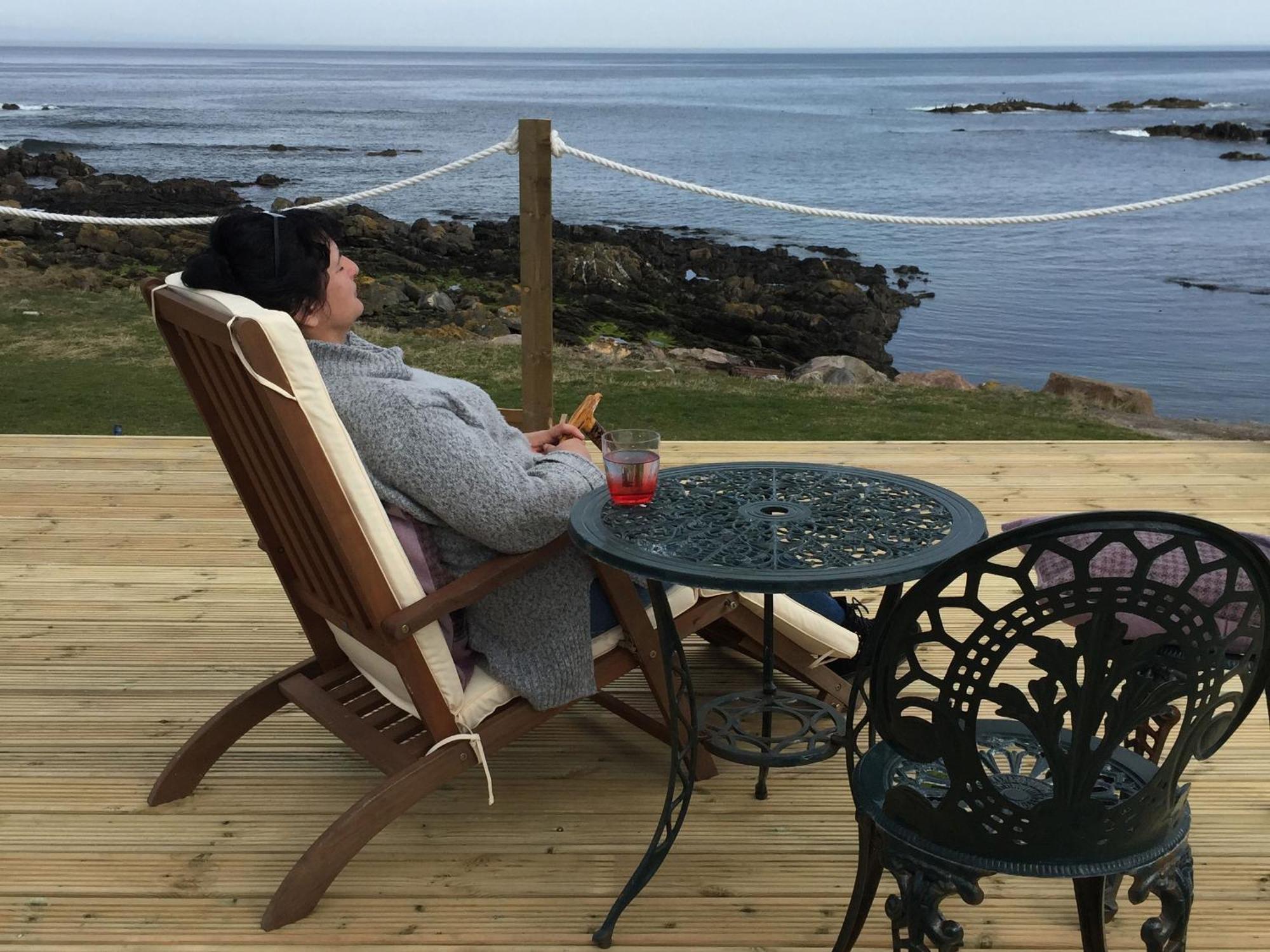 Pew With A View - Seafront Cottages Sandhaven Bilik gambar